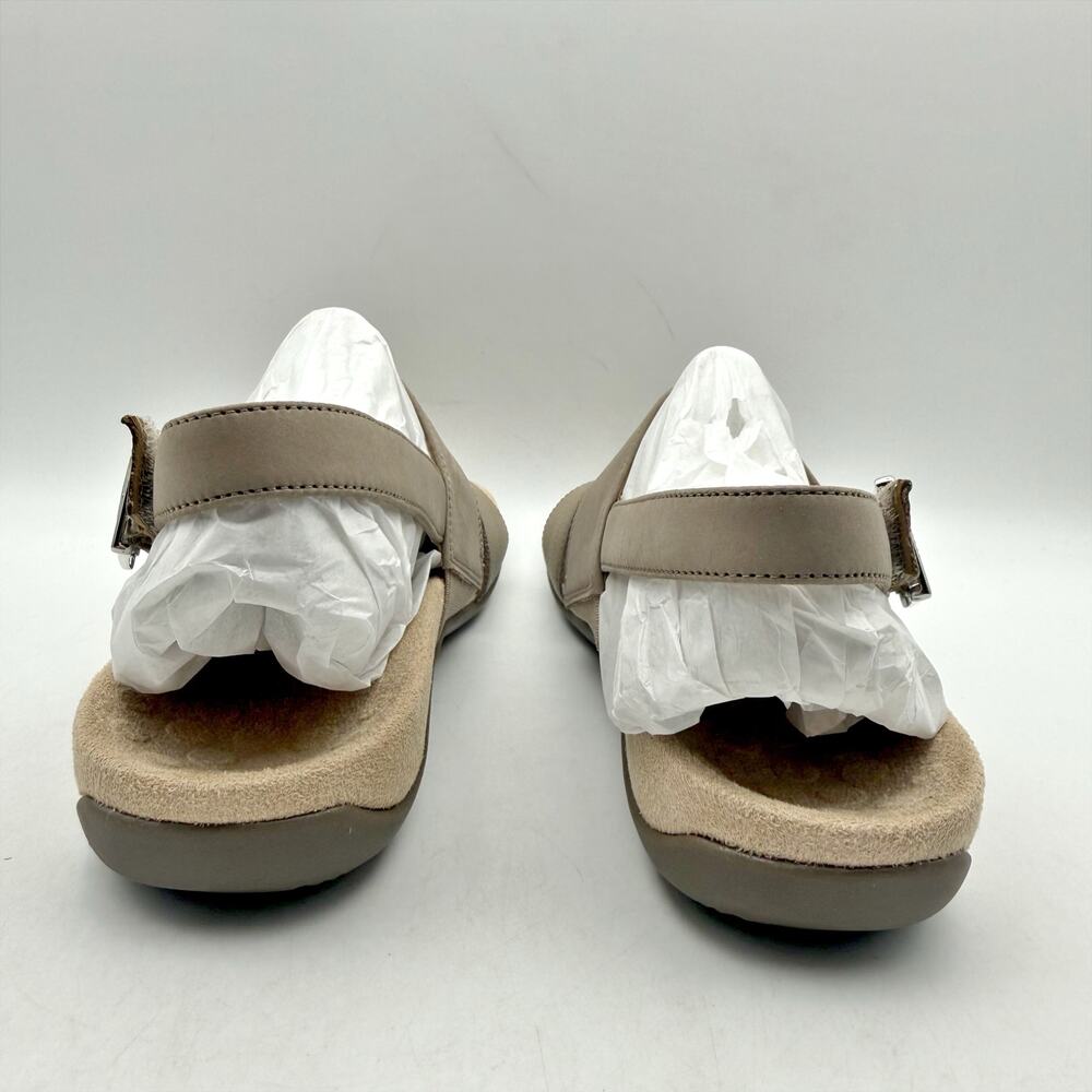 Vionic Womens Morro Slingback Sandals US 8.5 EU 39 Taupe Leather NIB - Picture 9 of 12